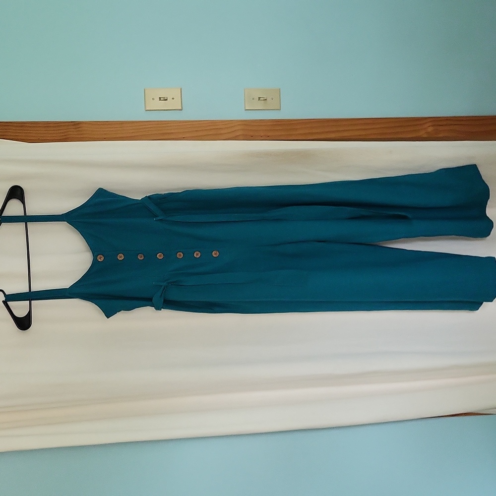 Dark teal jumpsuit- Brand new
